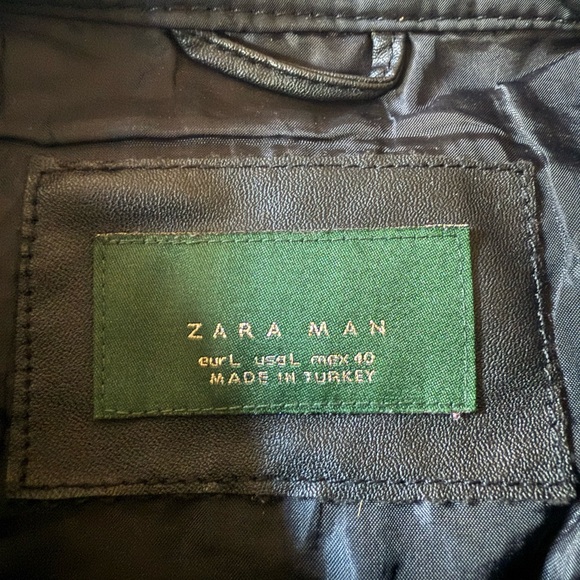 Zara Men's Charcoal Lightweight Jacket - Picture 3 of 7